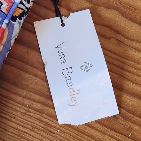 VERA BRADLEY LAPTOP SLEEVE MURAL GARDEN 14" PADDED QUILTED PURPLE WORK OFFICE - Picture 4 of 6